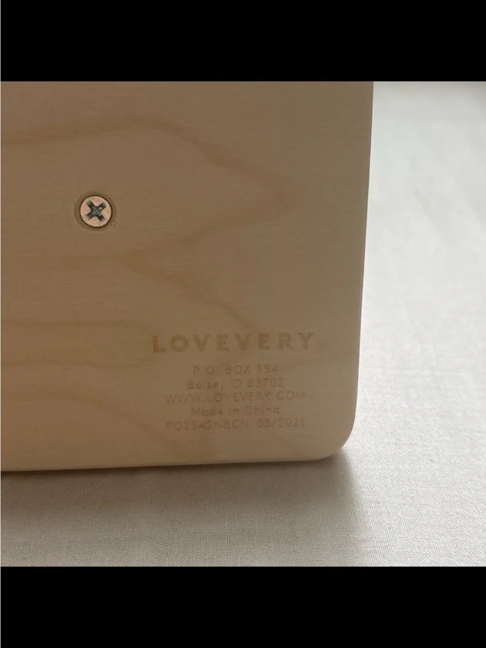 Lovevery Twist & Pivot Pattern Puzzle - Multicolor Stacking Toy